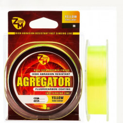 Леска ZanderMaster AGREGATOR 100m, 0.286мм х 6,9кг жёлтая