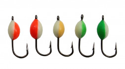 Мормышка Condor Шарик фосфор ф-5 мм. цвет в асс. 100 шт