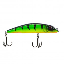 Воблер KYODA SHARK MINNOW-105F 10,5 см 18.0 гр цвет P691, заглубление 0,5-1,0м.