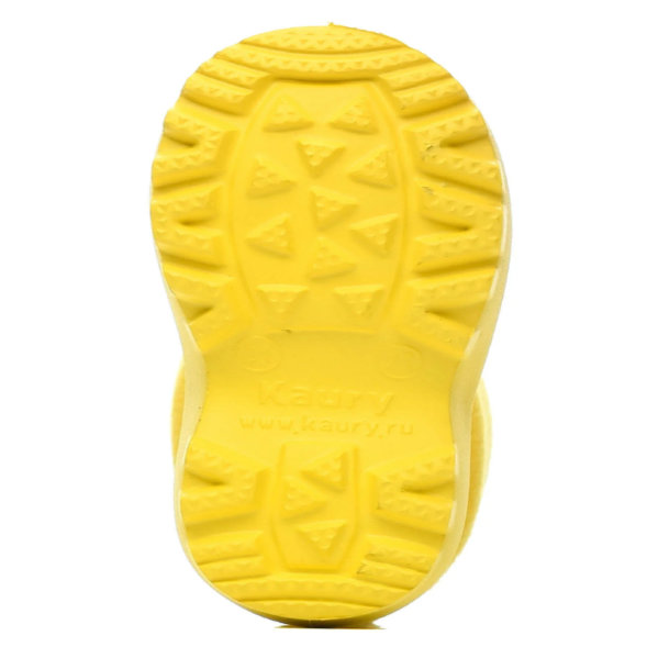 Сапоги KAURY ЭВА 493 УФ детские желтые р.23-24