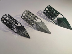 Кормушка Vikfish сербская пуля D30, 40 гр. леска, песок