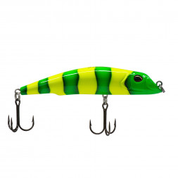 Воблер KYODA SHARK MINNOW-105F 10,5 см 18.0 гр цвет P758, заглубление 0,5-1,0м.