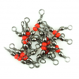 Вертлюг тройной Namazu TRIPPLE SWIVEL, латунь, цв. BN, р. 3 х 5, test-32 кг уп.10 шт