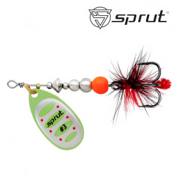 Блесна Sprut Alba Ball System Spinner №3 7г/LS