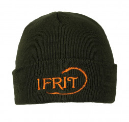 Шапка Elemental с отворотом RAN 100% акрил Хаки, 57-60