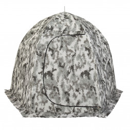 Палатка зонт Condor зимняя утепленная 2,2 х 2,2 х 1,8 белый/КМФ цифра