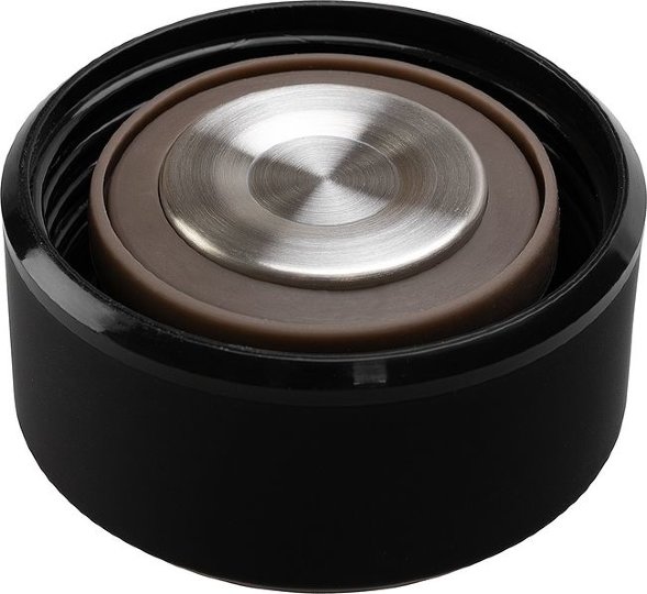 Термос NISUS N.TM-049-B с термодатчиком черный 0.45л