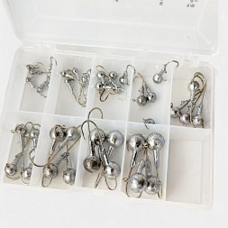 Набор джиг-головок №1 40 шт Три кита