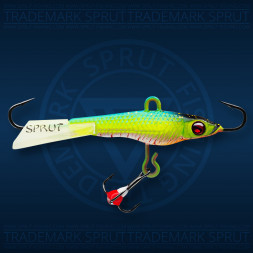 Балансир рыболовный для зимней рыбалки Sprut Shimo №3 7г 45мм LB-UV