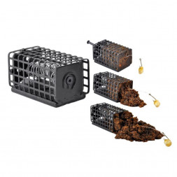 Кормушка Три Кита фидерная прямоугольная с поршнем 30гр.