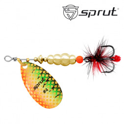 Блесна Sprut Alba Ball System Spinner №4 12.5г/GP