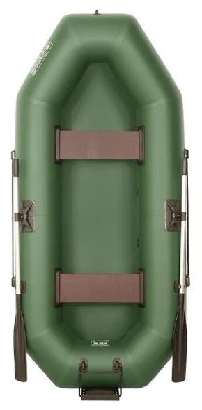 Лодка Румб Р-260 зеленая