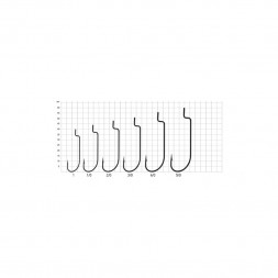 Крючок Saikyo BS-2311 Offset Worm №4/0 10шт