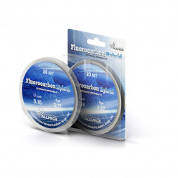 Леска ALLVEGA Fluorocarbon Hybrid 0.18 30м