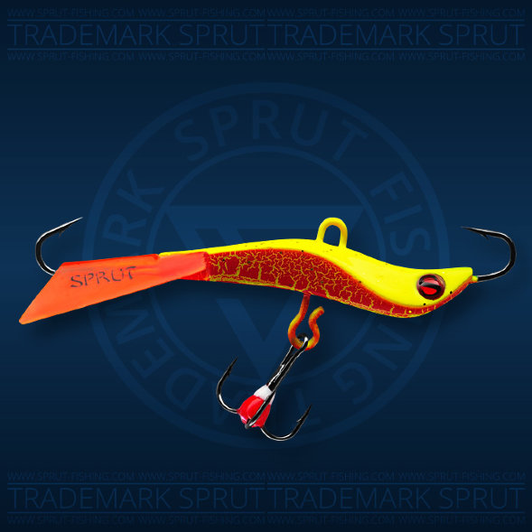 Балансир рыболовный для зимней рыбалки Sprut Kasagi №6 14г 60мм RL