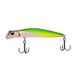 Воблер KYODA POCKY MINNOW-100F 100 мм 10,5 гр цвет P1243 заглубление 0 - 0,2 м