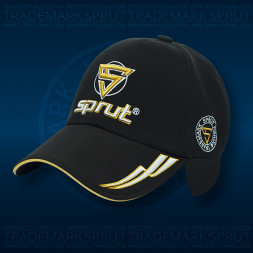 Кепка зимняя Sprut Comfort утепл. с ушами Black/Gold