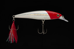 Воблер KYODA Luck Minnow-100SU 10 см 15 гр цвет P11, заглубление 1,0-1,2 м