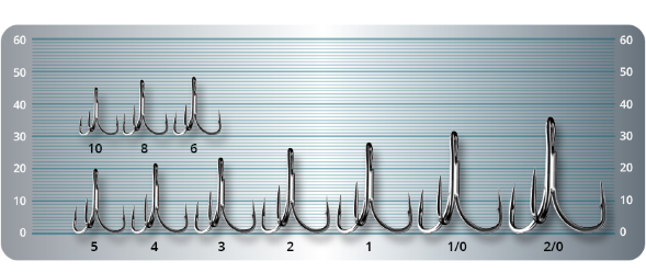 Крючок-тройник SPRUT Hara ST-46BC №8 8шт